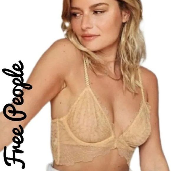 Free People Other - Free People Lucia Underwire Bra